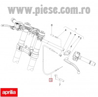 Cablu ambreiaj (schimbator) original Aprilia RS 125 ABS (21-23) - RS 125 GP Replica (21-23) 4T LC 125cc